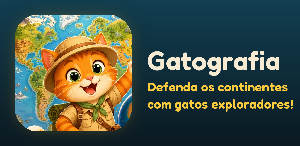 Atlas, um gato explorador, diante de um mapa-múndi